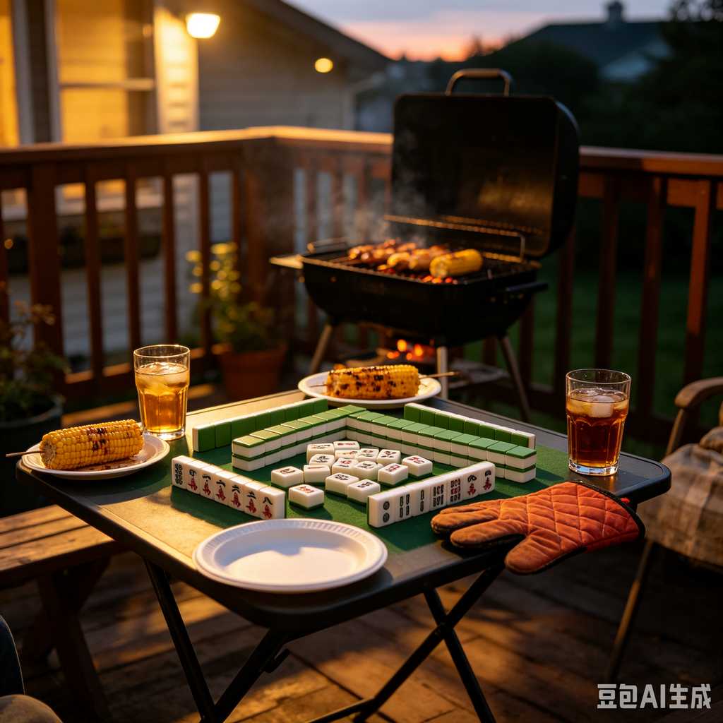 cute mini mahjong tiles set