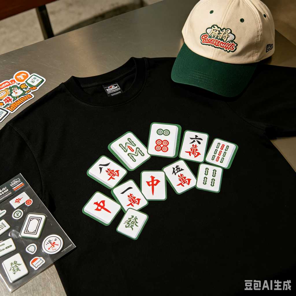 scratch resistant print mahjong set
