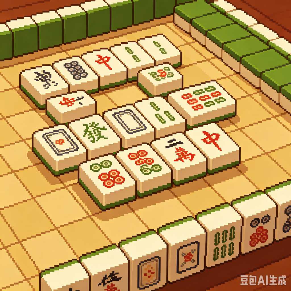 gloss finish mahjong tiles