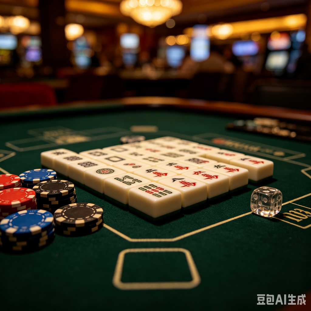 vivid color print mahjong set