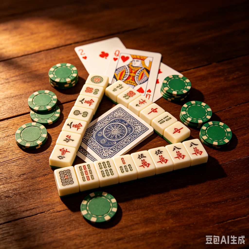 chinese style mahjong set